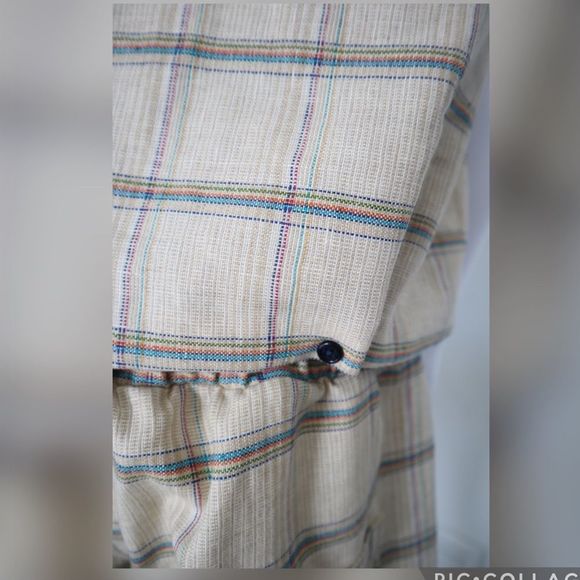 Handmade Mens Swimsuits Bathing Suit Swim Trunk Plaid with Matching Vest L - Picture 7 of 13